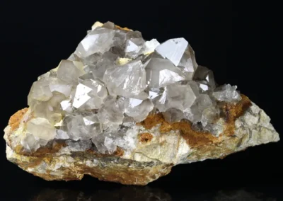 Křemen - Stříbrná Skalice, rozměry vzorku: 12 x 8,5 cm. © Foto T. Kadlec